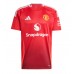 Camisa de Futebol Manchester United Bruno Fernandes #8 Equipamento Principal 2024-25 Manga Curta